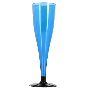 Набор одноразовых фужеров для шампанского Фопос, 180мл, пластик, 6 шт. 000000000001006166