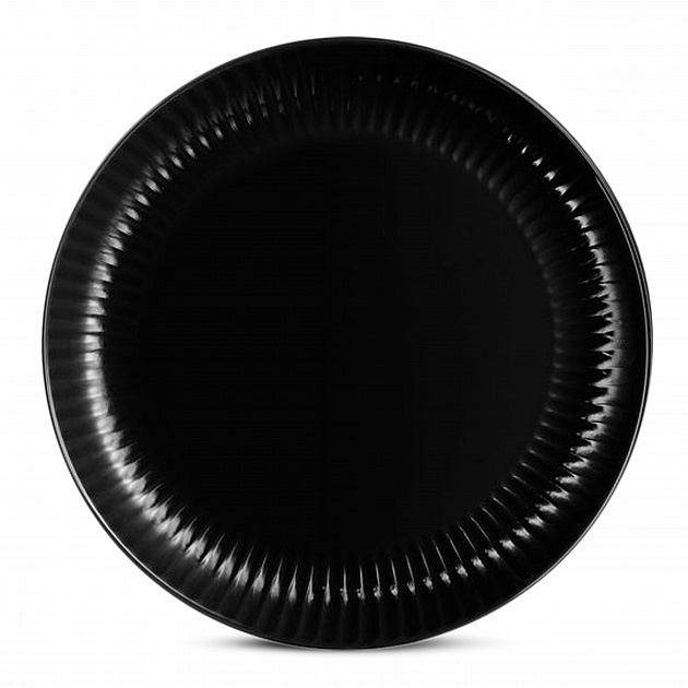 COTTAGE BLACK Тарелка обеденная 25см LUMINARC стекло 000000000001222528