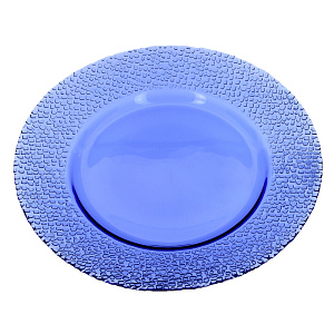 Обеденная тарелка Mosaic Голубая, 24 см 000000000001118553