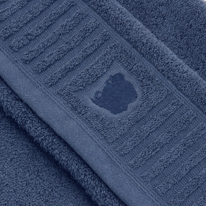 Полотенце DE'NASTIA 50х90см синий 100%Хлопок D000056 000000000001124301