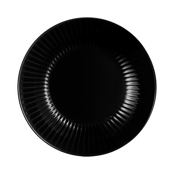 COTTAGE BLACK Тарелка суповая 20см LUMINARC стекло 000000000001222530