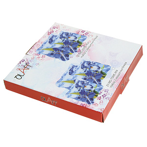 Двухъярусная фруктовница Цветы Olaff 000000000001163547