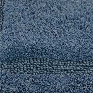 Коврик для туалета DE'NASTIA 50х50см 100%Хлопок синий M111158 000000000001181101