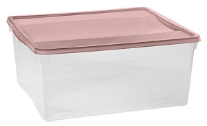 Ящик 40х33,5х17см 18л ECONOVA КРИСТАЛЛ универсальный бесцветный пластик 000000000001017407