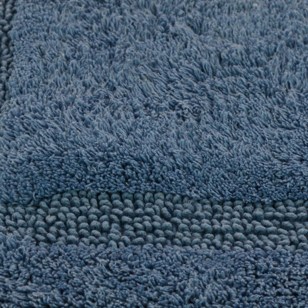 Коврик для туалета DE'NASTIA 50х50см 100%Хлопок синий M111158 000000000001181101