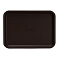 Поднос 36х26х2см FORA шоколадный пластик