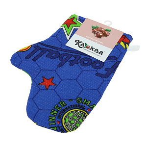 Прихватка Рукавица Легенды футбола, хлопок 000000000001169915