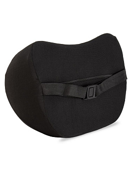 Подушка 16х19см для шеи с эффектом памяти черная полиэстер 000000000001228538