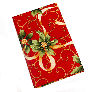 Скатерть Assortitto 140х240см 100% полиэстер ХЭППИ-4 НГ 000000000001201911