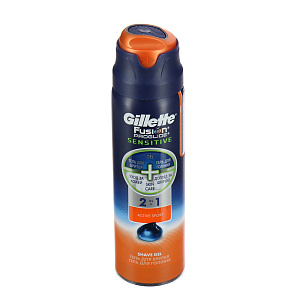 Гель для бритья Gillette Fusion ProGlide Sensitive Active Sport P&G, 170мл 000000000001128781