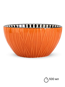 Салатнк 14см/500мл в ассортименте керамика 000000000001227205