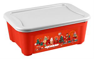 ЯЩИК УНИВЕРСАЛЬНЫЙ XS 10Л С ДЕКОРОМ 000000000001181892