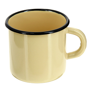 Кружка 400мл СТАЛЬЭМАЛЬ без деколи эмалированная сталь 000000000001004214