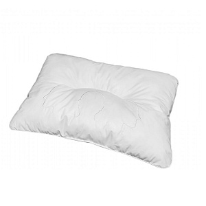 Подушка анатомическая 50х70х12см FAMILYTEX Cупер серия антиаллергенная с вышивкой и кантом хлопок/полиэстер 000000000001218979