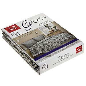 Комплект постельного белья Глория, евро 000000000001067352