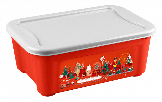 ЯЩИК УНИВЕРСАЛЬНЫЙ XS 10Л С ДЕКОРОМ 000000000001181892