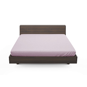 Простыня 150х200см LUCKY розово-лиловый поплин хлопок 100% 000000000001221067