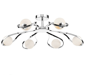 Люстра LuceSolara 3020/6PL G9*40W Chrome/White 000000000001149605