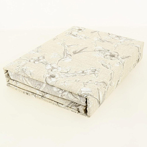 Комплект постельного белья 2-спальный ЭЛЬФ DOMOVITA Лунный цветок Макси простыня220х215см пододеяльник175х215см наволочки2шт-70х70см бязь хлопок 100% 000000000001206596