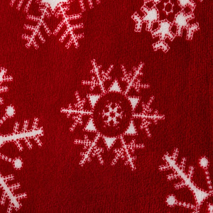 Плед Этель "Снежинки" 150х200см, 100% полиэстер, корал-флис 220гр/м2 4566531 000000000001202347