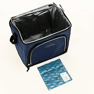 Набор Сумка-термос THERMOcafe 36 Can Cooler 28л + Термос из нерж.стали THERMOcafe HAMFK-1000 Hammertone 1л + ПОДАРОК Аккумулятор t⁰ 580269 000000000001201590