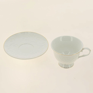 Пара чайная 220мл/блюдце BALSFORD Грация Евника подарочная упаковка фарфор 000000000001193992