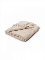 Покрывало 200x220см DE'NASTIA бежевый вафельное меланж хлопок 000000000001229651