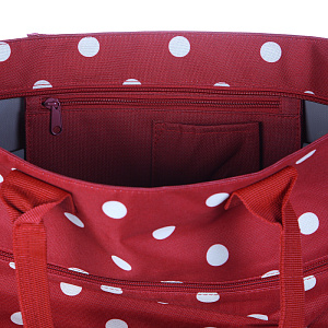 Сумка Shopper E1 ruby dots Reisenthel 000000000001123257
