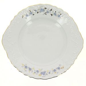 Тарелка с ушками 29см CMIELOW 9706 blue фарфор 000000000001172768