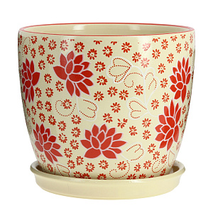 Цветочный горшок Almas, 1.5л, керамика 000000000001171942