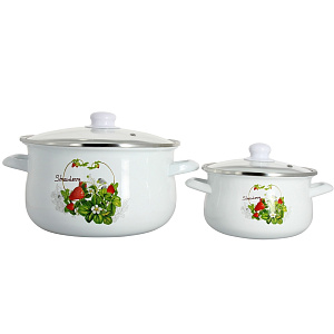 Набор кастрюль Вера Matissa, 2.2л, 4.5л, 2 шт. 000000000001121233
