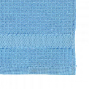 Салфетка вафельная кухонная Fiume Cleanelly, голубой, 50х50 см 000000000001126143