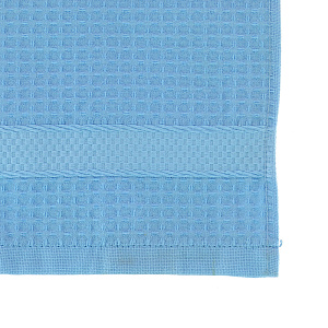 Салфетка вафельная кухонная Fiume Cleanelly, голубой, 50х50 см 000000000001126143