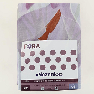 Комплект постельного белья 1,5-спальный FORA растущая лилия полиэстер 000000000001188831