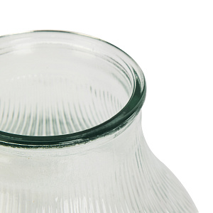 Ваза 18см Гроссето прозрачная стекло 000000000001220742