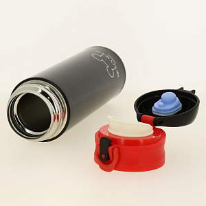 Термокружка 500мл MOULIN VILLA Disney Mickey Mouse черный нержавеющая сталь 000000000001195828