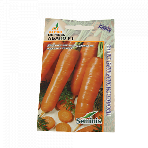 Семена пакет Морковь Абако F1 400шт Seminis 000000000001001031
