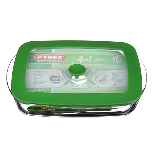 Прямоугольная форма с крышкой Pyrex 4в1, 28?20?5 см, 1.6л 000000000001142228