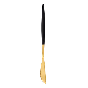 Нож столовый LUCKY Modern черный/золото нержавеющая сталь A000110-1RZ 000000000001219569