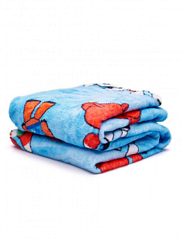 Плед МимиМишки150*100 голуб100%пэ,пл190г 000000000001181312