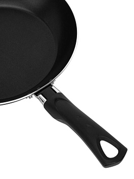 Сковорода 28х4,5см КАЛИТВА FORA антипригарное покрытие бакелитовая ручка черный алюминий 000000000001229248