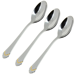 Набор чайных ложек Орлеан Matissa, 3 шт. 000000000001091109