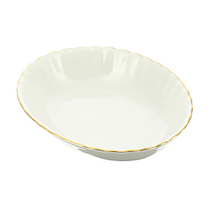 Овальная миска Золотая отводка Porcelaine Czech Gold Hands, 12 см 000000000001136236