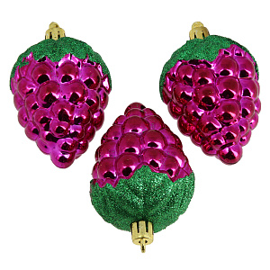 Набор декоративных украшений ВиноградПосуда Центр, 7 см, 3 шт. 000000000001161821