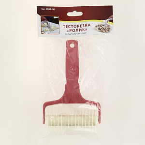 Тесторезка Мультидом используется для ажурной резки теста. Размер 20х12,5см, диаметр 5см. Изготовлено из пластмассы/ABS 000000000001205157