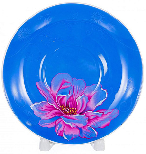 Чайная пара (чашка 200мл) BALSFORD Палитра Шиповник блю фарфор 000000000001183422