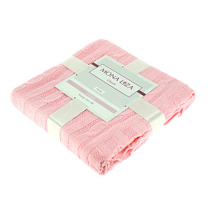 Вязаный плед Monet Mona Liza, 140?180 см, акрил 000000000001129865