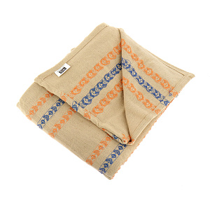 Покрывало Флауэрс Arloni, абрикос, 200х240 см, хлопок 000000000001126540