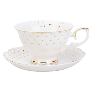 Пара чайная LAGARD 220мл/блюдце фарфор SH08070 000000000001220548