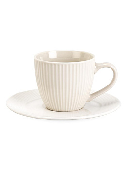 Набор чайный 8 предметов 250мл/16см Страйп керамика 000000000001228296